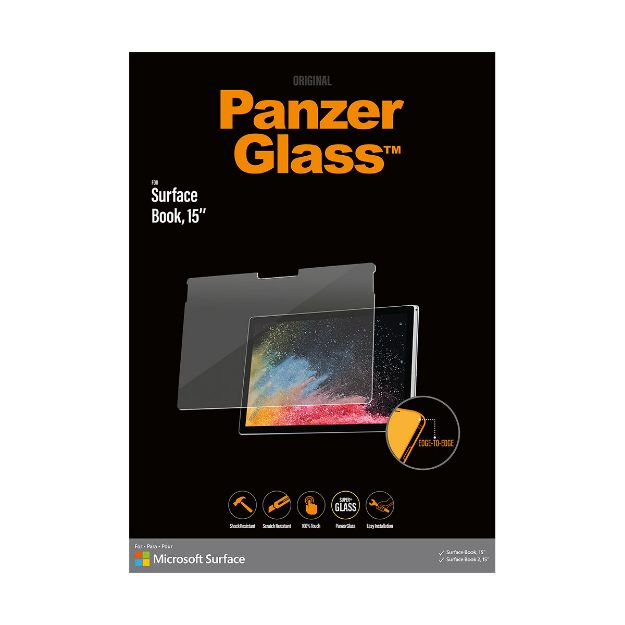 圖片 北歐嚴選品牌Panzer Glass Surface Book 專用通透玻璃保護貼