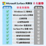 圖片 👉預購 Surface Pro 12th X2P/16G/256G/W11P 商務版(單機)